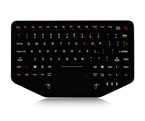 Silicone Membrane Switch Keyboard Touchpad With USB PS2 connection